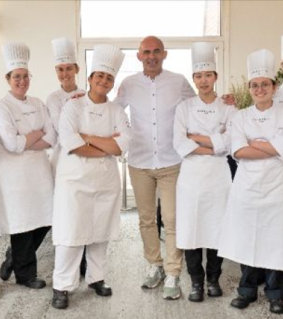 Angelo Musa, parrain de promotion des étudiants de FERRANDI Paris